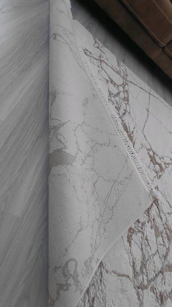 Mermer Desenli Modern Salon Halısı 160×230 / Çok Temiz (4m2) - 3