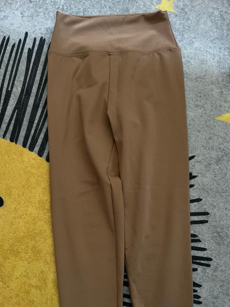 Oysho Marka M beden yüksek bel bej rengi tayt.Yepyeni gibi - 6