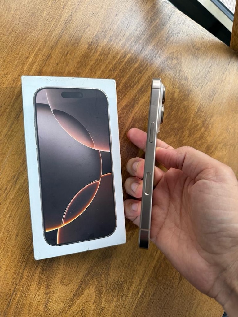 İPHONE 16 PRO 128 GB ÇÖL TİTANYUM PİL 90 GARANTİLİ VE KAPSAMLI MODEL - 3