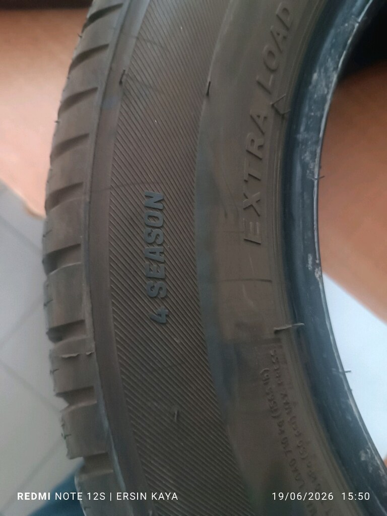 Lassa marka8 aylık lastik 4 mevsimlik 205 60 16 sadece bir adet vardir - 2