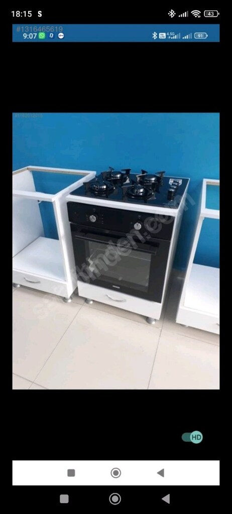 ankastre fırın ve Ocak dolabı - 4