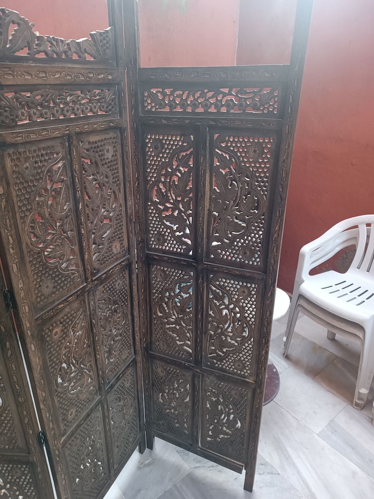 Ahşap Paravan / Ahşap Oymalı Paravan - 11
