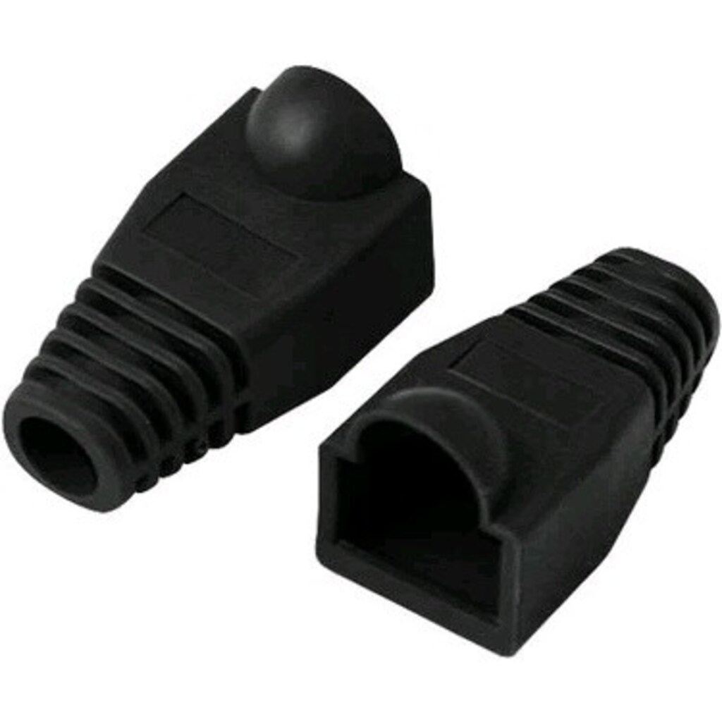 FEDUS Cat6 RJ45 Siyah Renk Koruma Kılıfı (410 Adet) - 6
