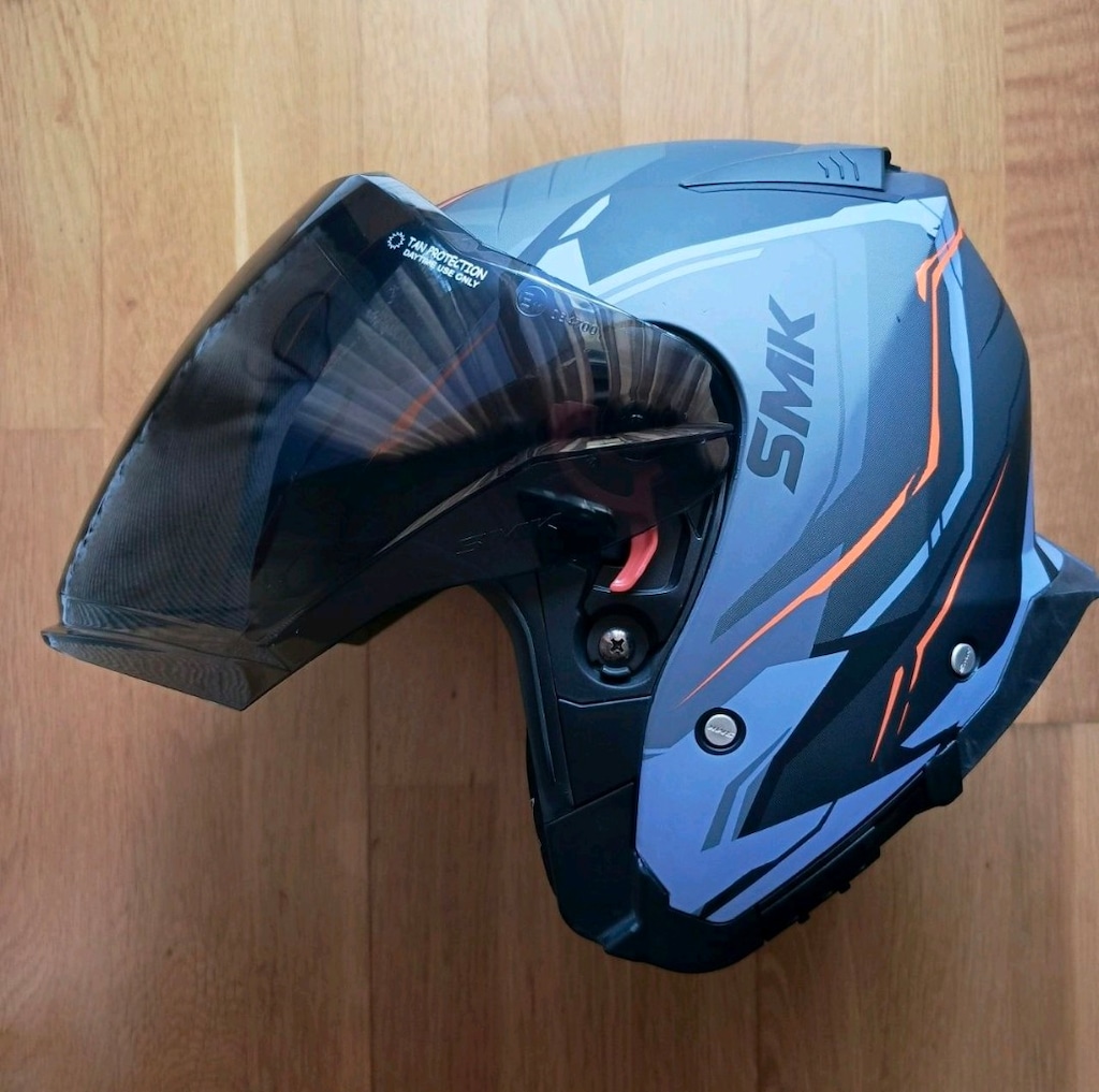SMK Unisex Motor Kaskı - 5