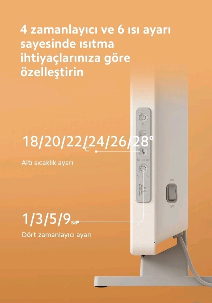 XİAOMİ ELEKTRİKLİ ISITICI - 6
