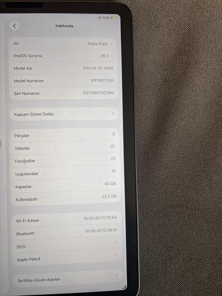 ipad air 4. nesil 64 gb tablet - 2