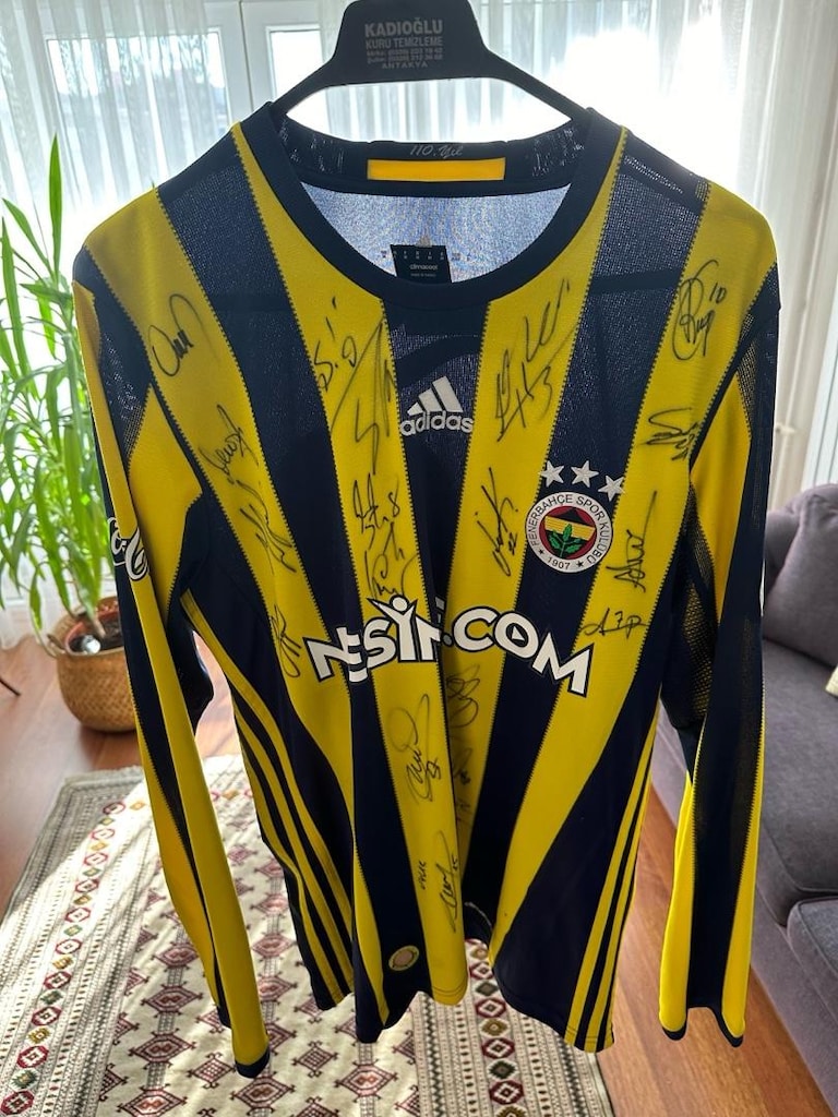 2016-2017 ROBIN VAN PERSIE İMZALI MAÇ FORMASI - 4