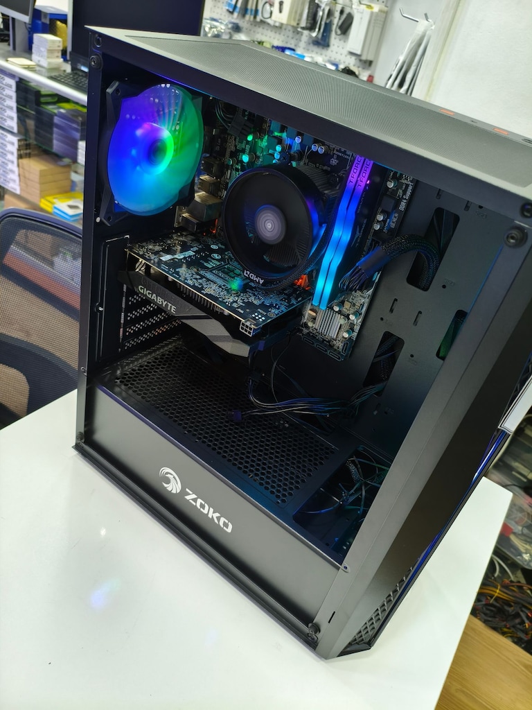 RYZEN 5 5600X RTX 3050 8GB DDR4 16GB RAM M2 NVME 512GB SSD KASA - 4
