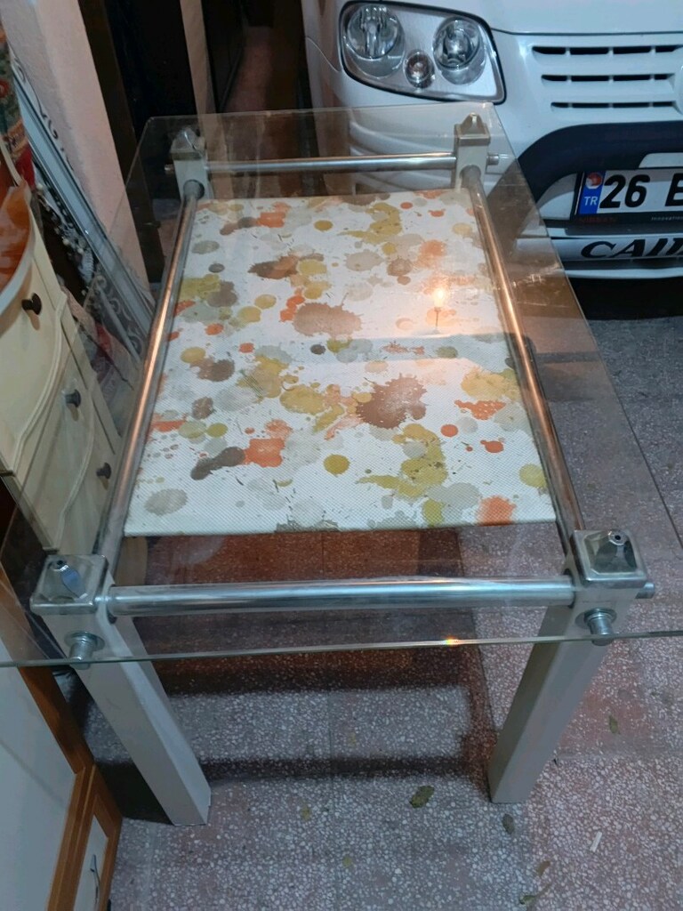 cam yemek masası - 2