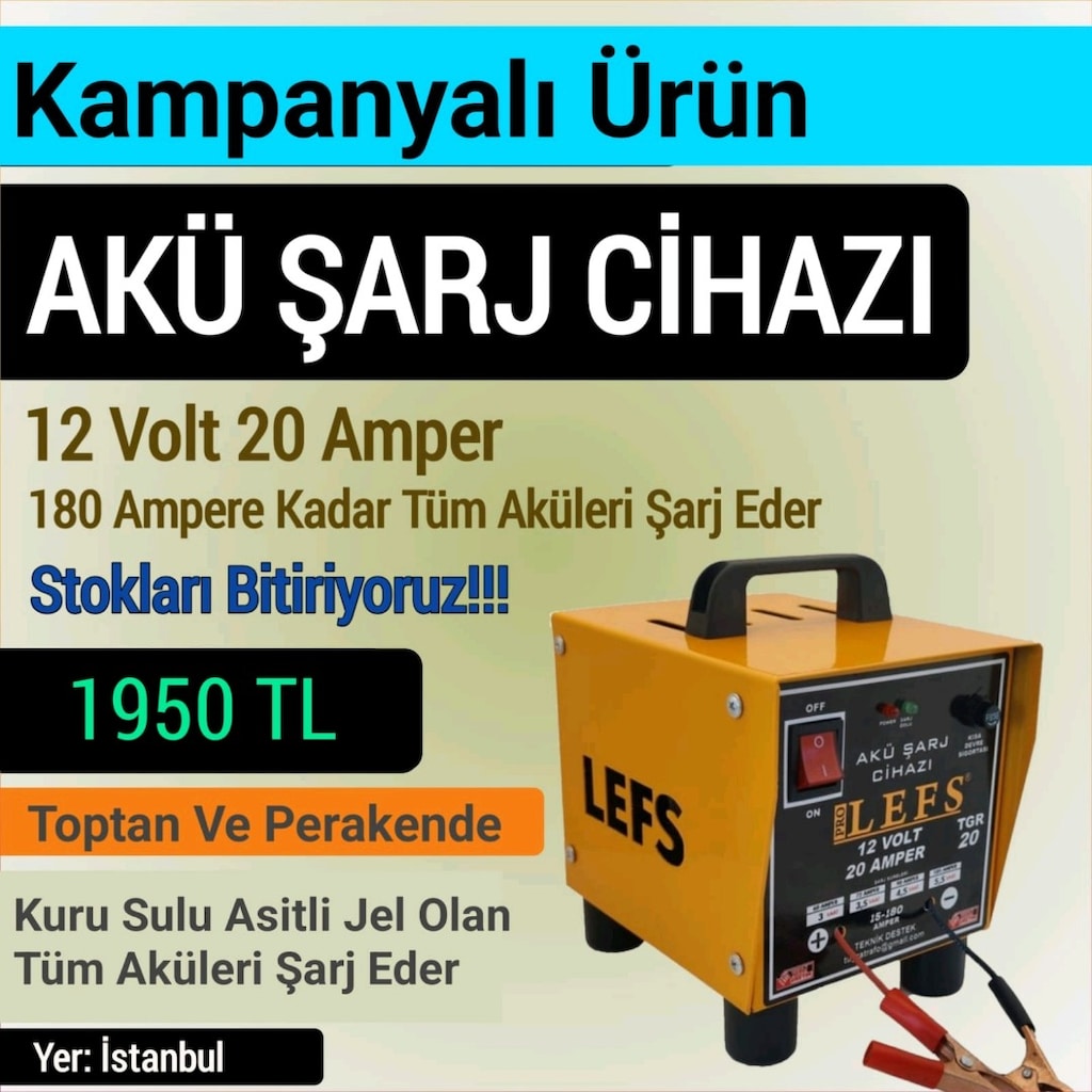AKÜ ŞARJ CİHAZI