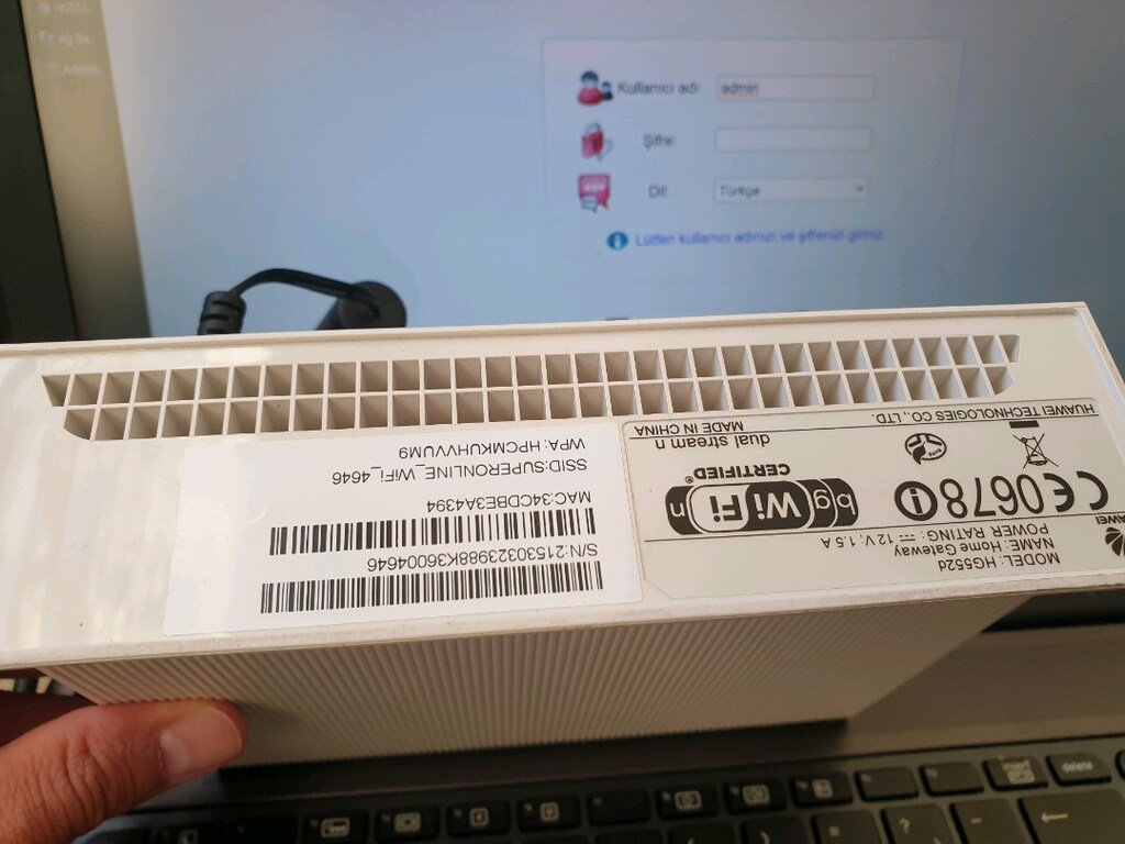 Turkcell (Huawei) DSL Modem - 5
