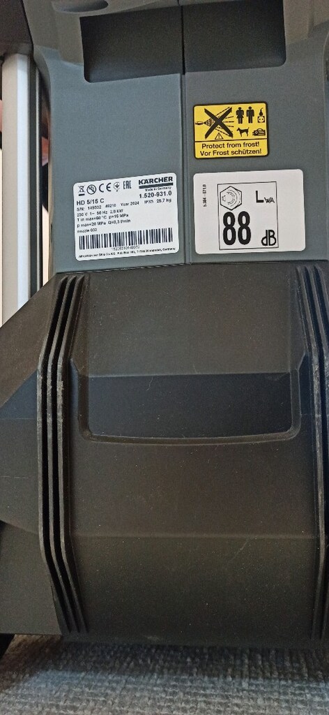 KARCHER PROFESYONEL 5/15 C BASINÇLI YIKAMA MAKİNESİ - 5