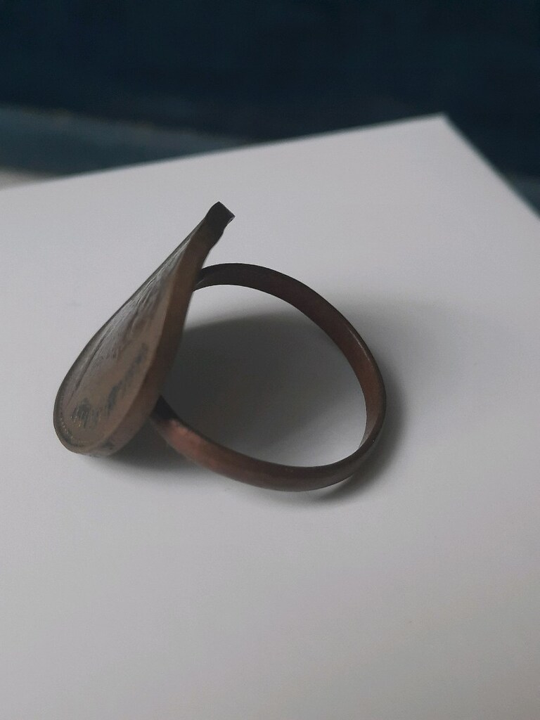 eski para yüzük vintage - 5