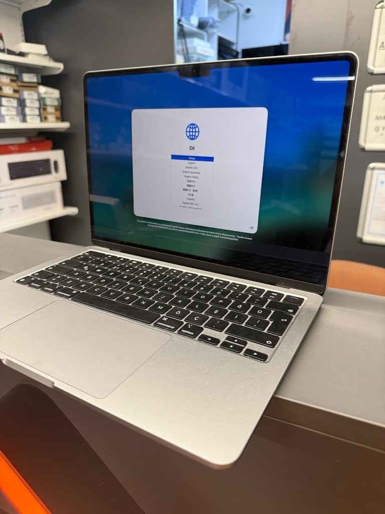 macbook air m2 sıfır ayarında - 4