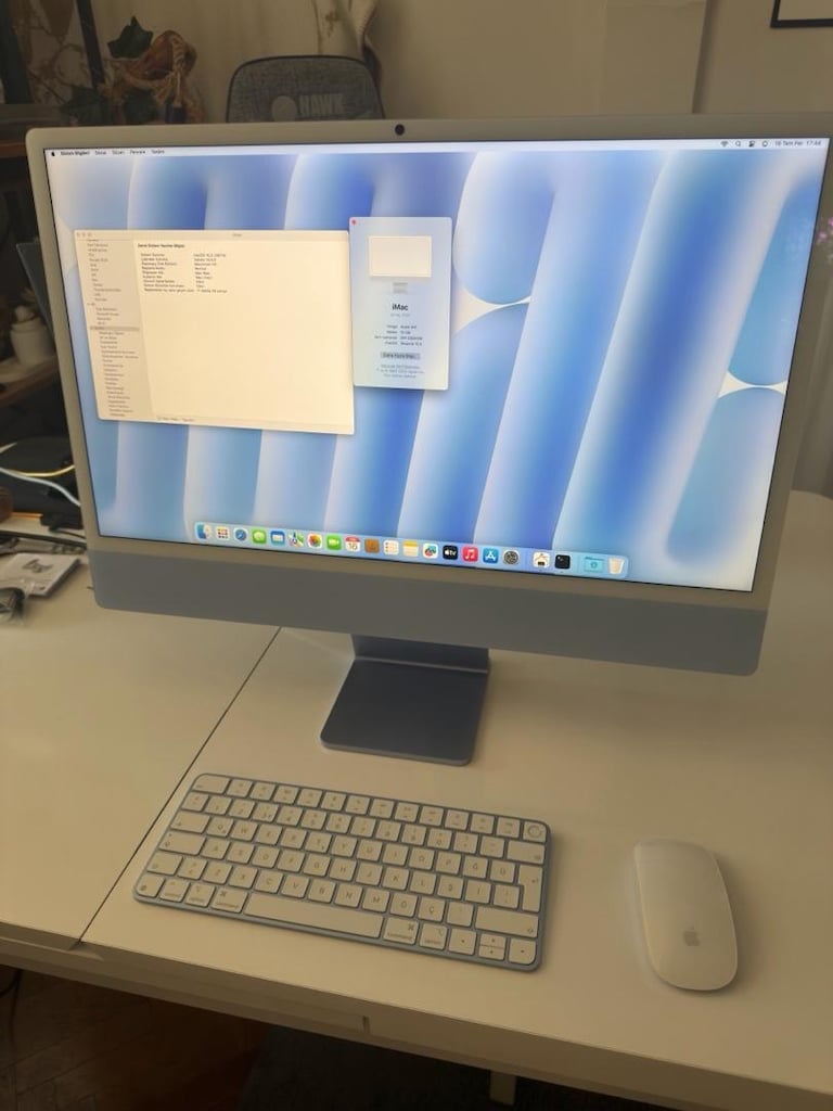 Apple iMac M4 16 GB Ram 256 GB Hafıza Sıfır 24 Ay Apple Garanti - 4