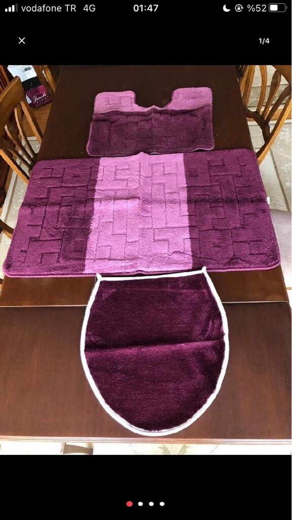 6 TAKIM/2-3 parça banyo klozet takımı 60x100 ve 60x50 cm. Ayrı fiyatla - 14