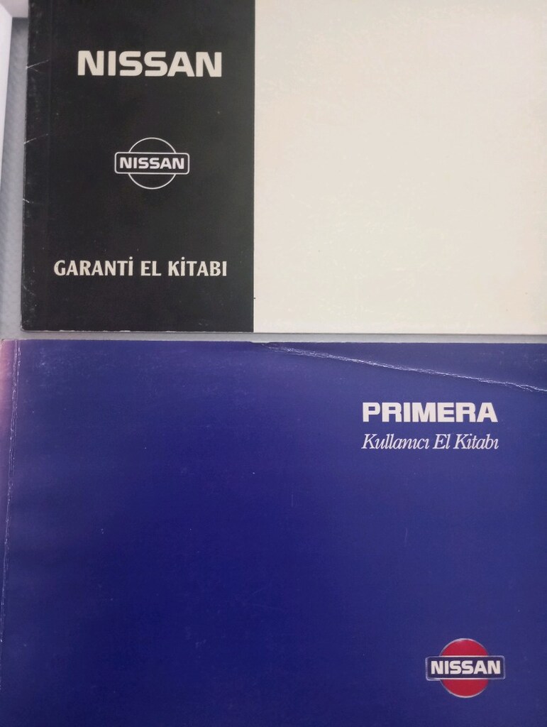 Nissan Primera orijinal servis kitapları - 3