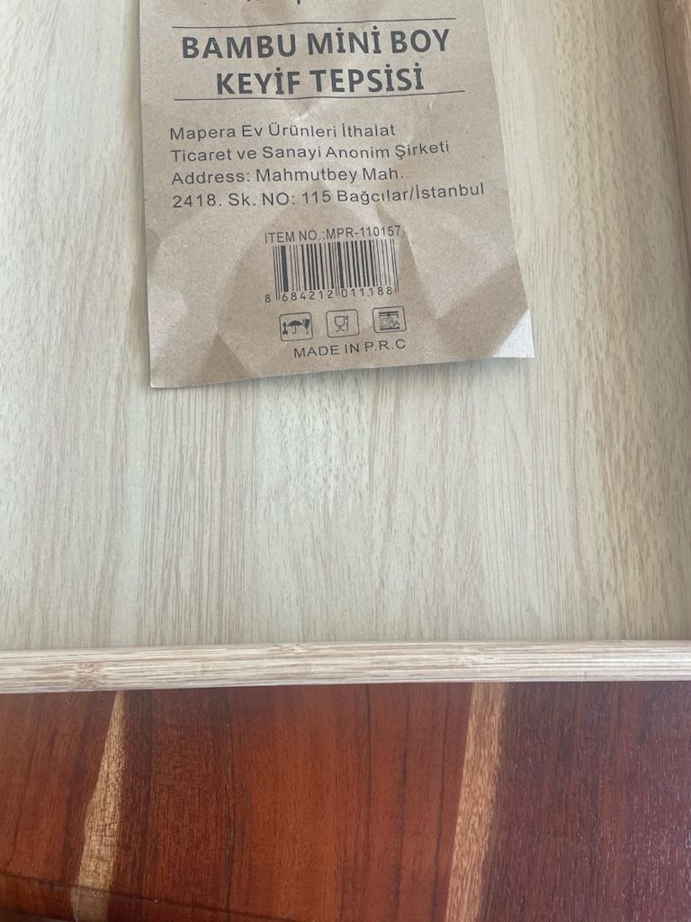 BAMBU SERVİS TEPSİSİ - 6