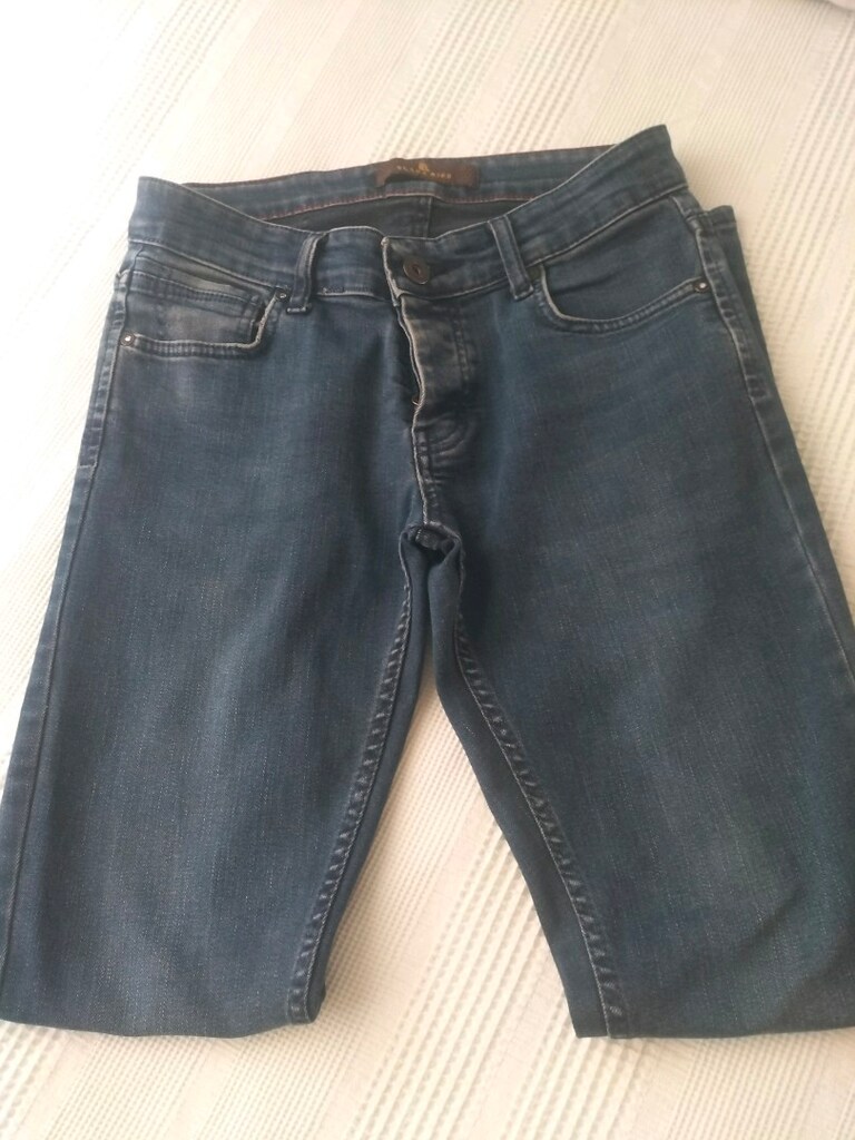 gömlek beyaz renk 1 adet kot pantolan marka sıfır ürün - 5