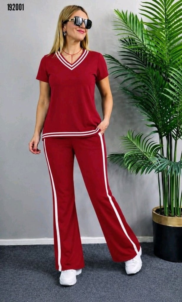 İLAN NO Y S 29 Y BAYANLARA PANTOLON BLUZ 2 Lİ TAKIMLAR - 6