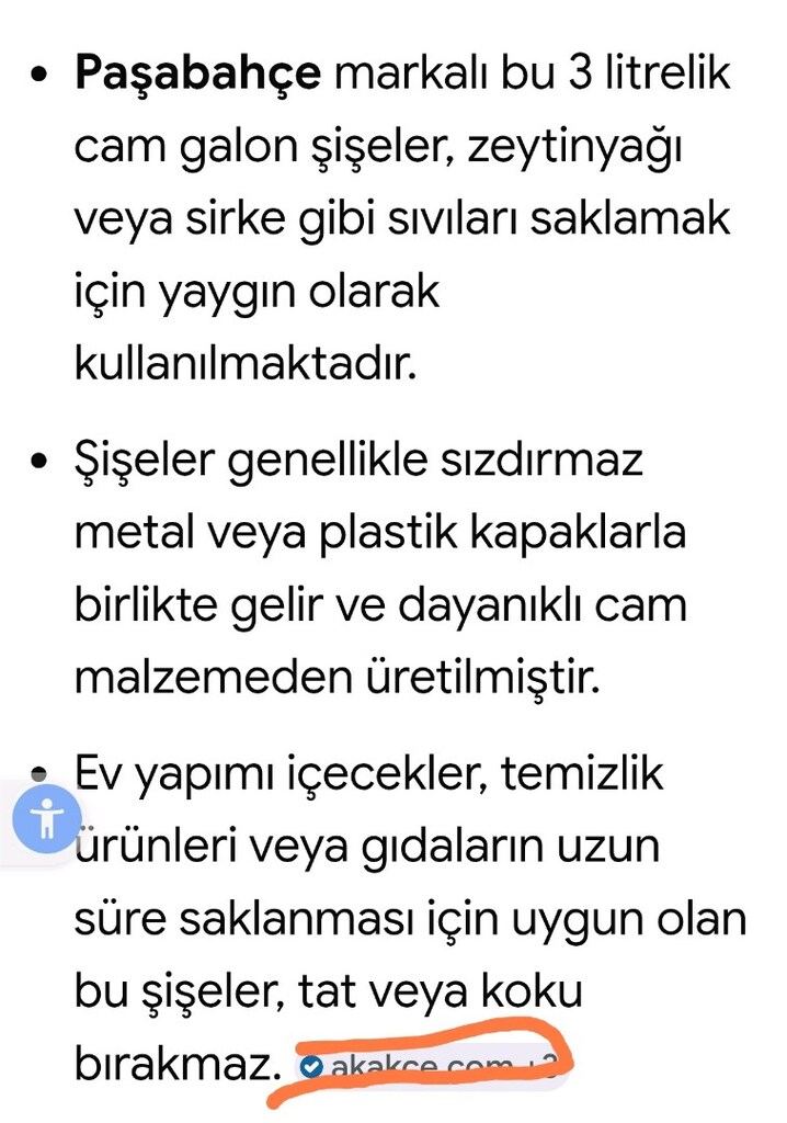 Paşabahçe marka 3 litre galon şişe - 5