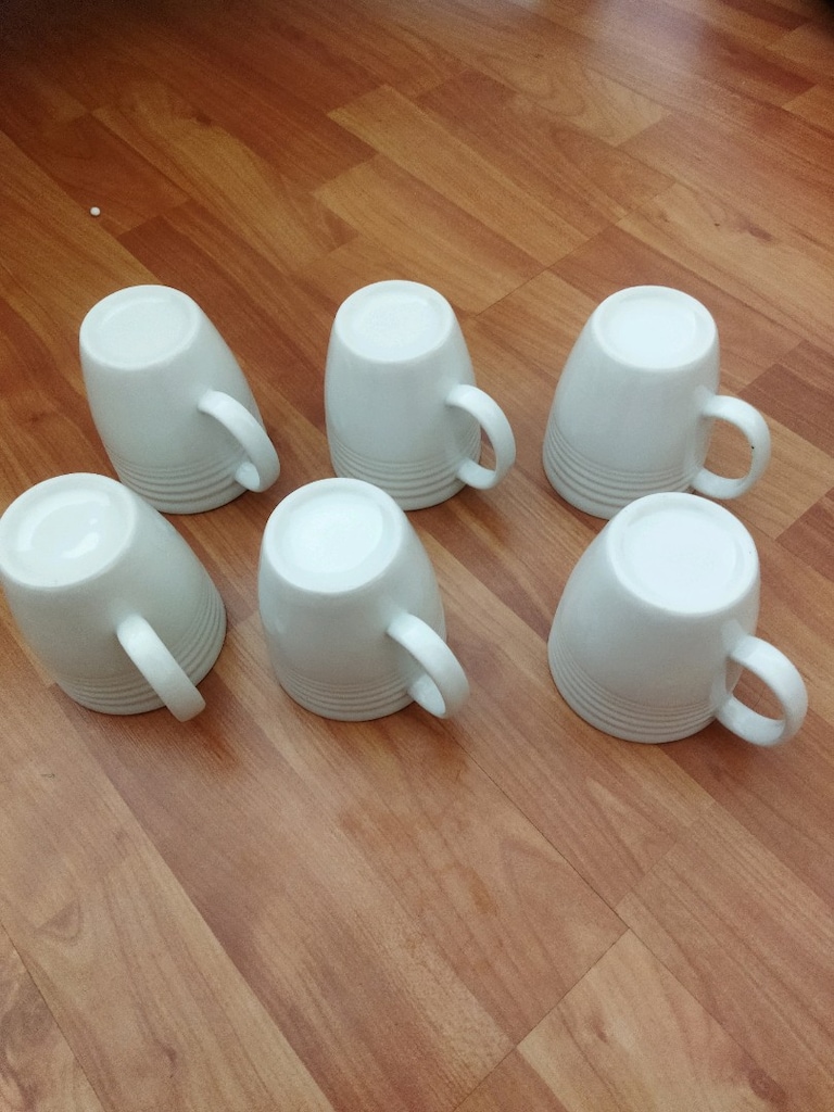 6 lı Ikea porselen bardak seti yeni 350 ml - 7