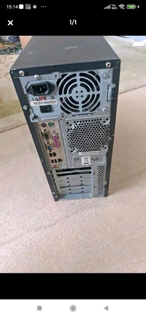 DDR2 anakart 1gb ram intel işlemci