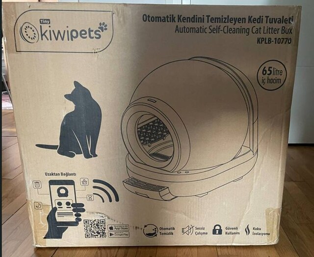 KİWİ KEDİ TUVALETİ OTOMATİK