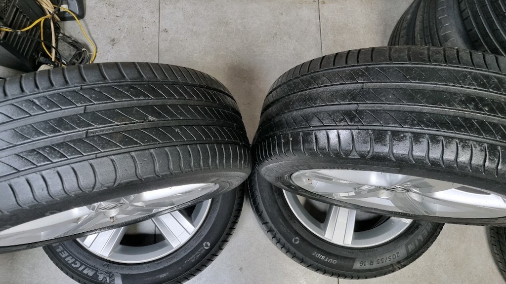 AYDİLEK JANT LASTİK PLUS 16 5X112 VOLKSWAGEN JANT TAKIMI OLUP 205 55 1 - 5