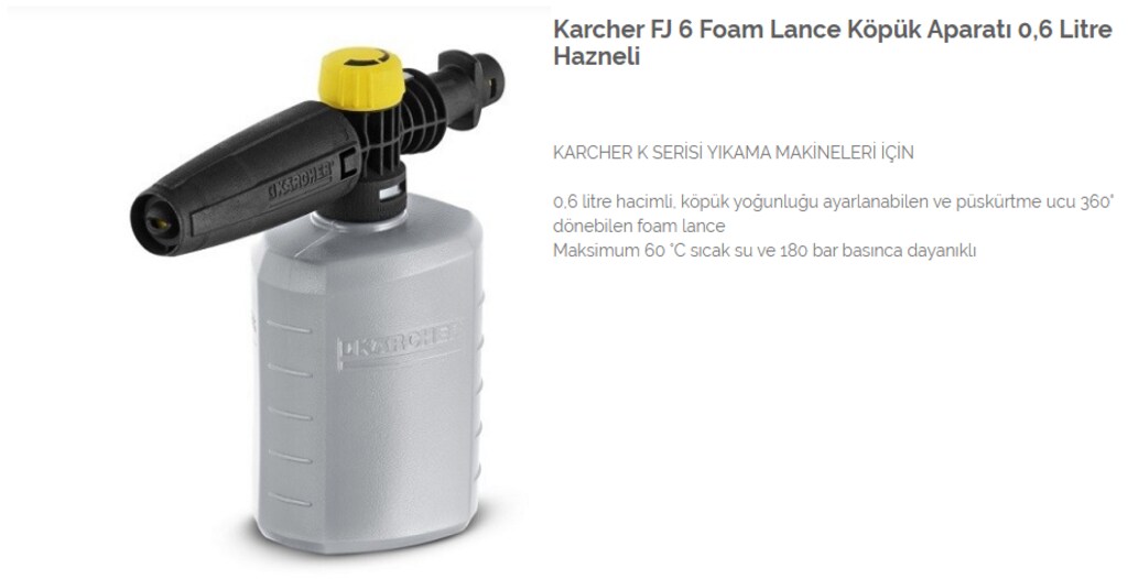 Karcher k5 145 bar Classic basınçlı yıkama makinası - 7