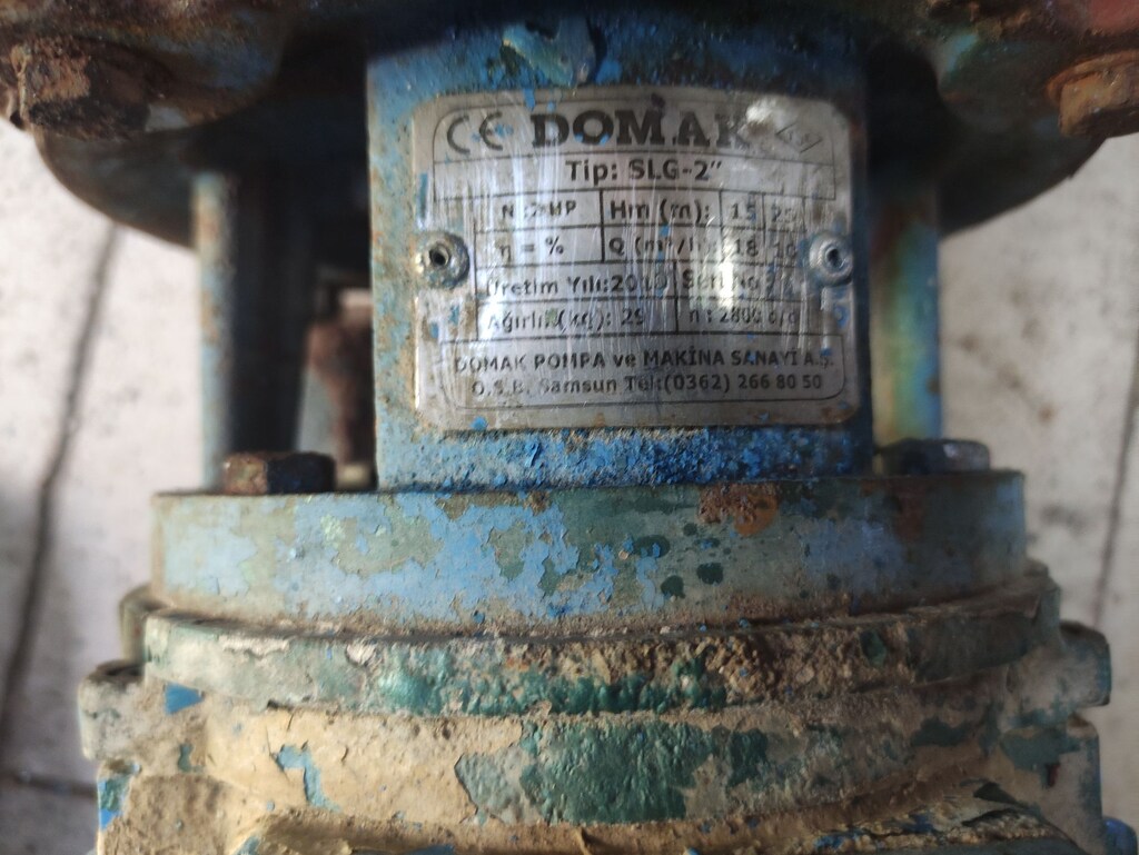 Sahibinden 220 Volt 2 Lik DOMAK Su Pompası - 3