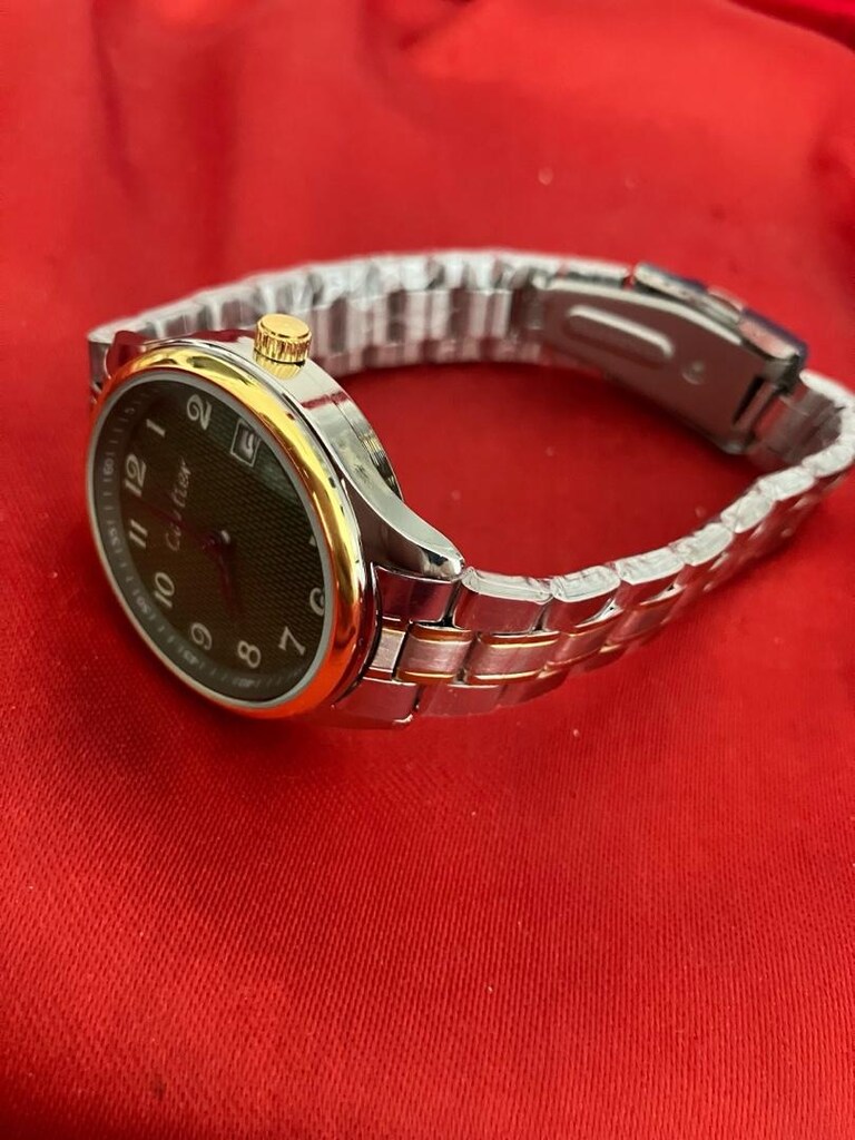 Cartier Yeşil Kadranlı İki Renkli Şık kadın kol saati… - 6