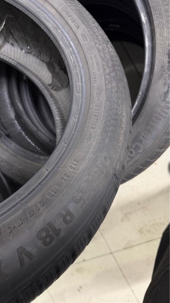 215 55 18 CONTİNENTAL KIŞ LASTİĞİ SIFIRDAN FARKI YOK - 3