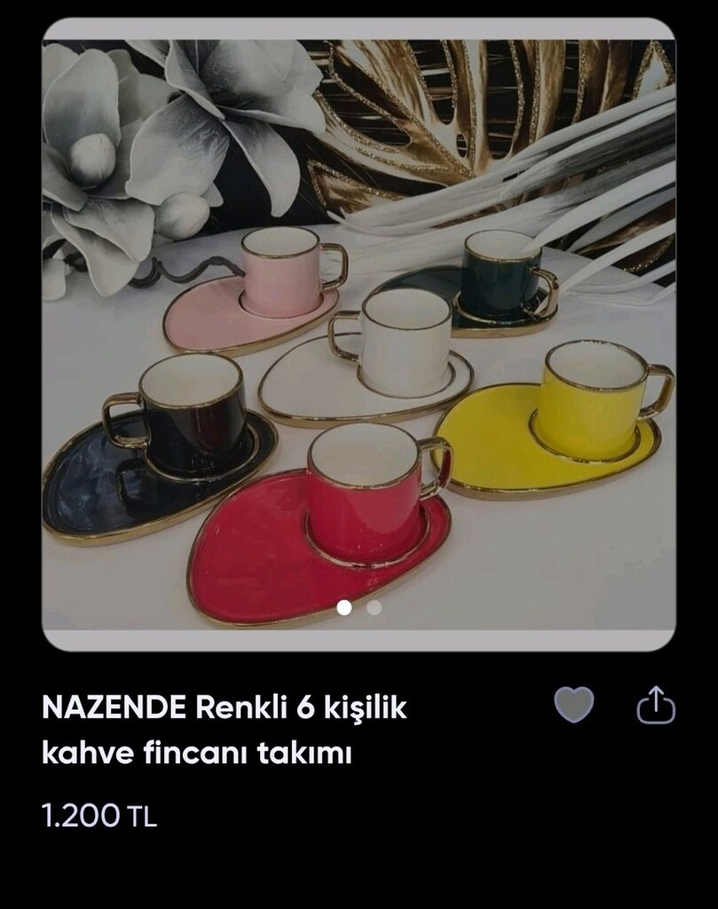 Fincan takımı, sunum setleri - 7