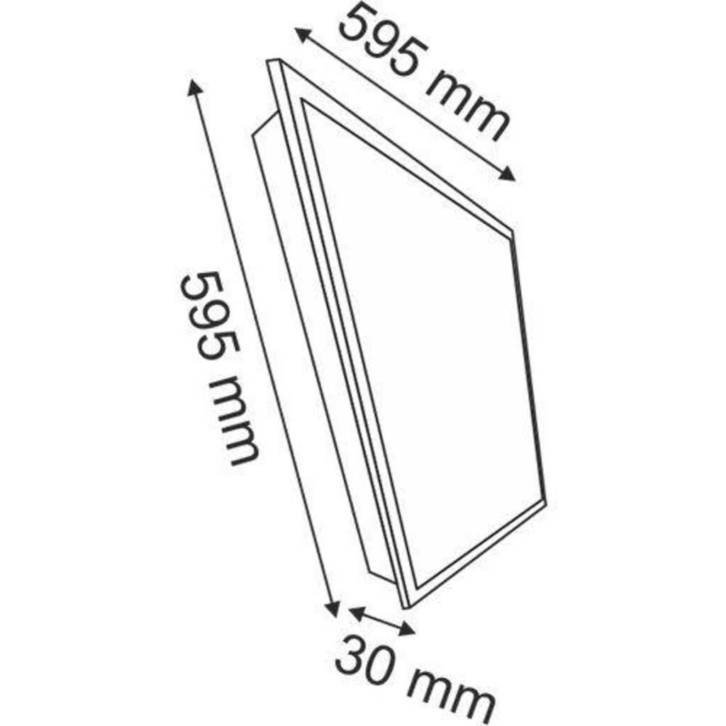 60x60 led panel 54 watt samsung led 300 tl - 4