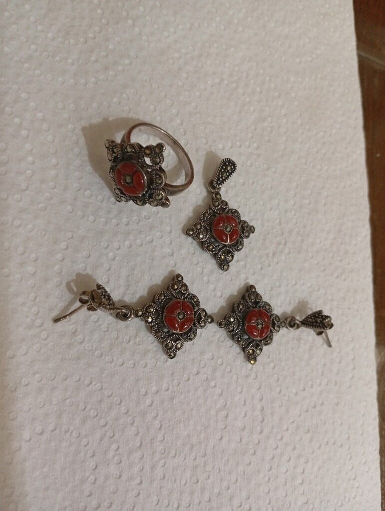 Gümüş takı seti - 4