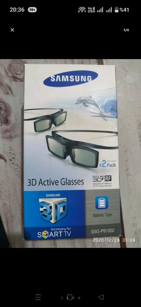 Samsung 3d active glasses gözlük - 4