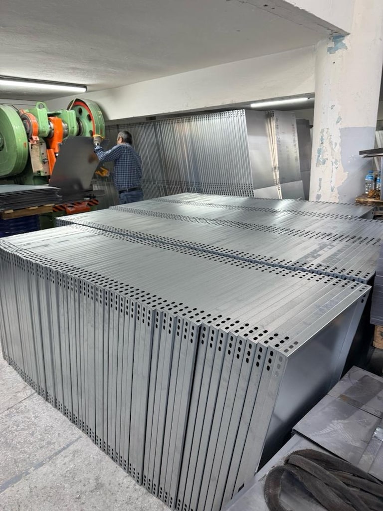 İMALATTAN ÇELİK RAF, DEPO,ARŞİV RAFI 31*93 / 2 METRE YÜKSEKLİK,4 KATLI - 2