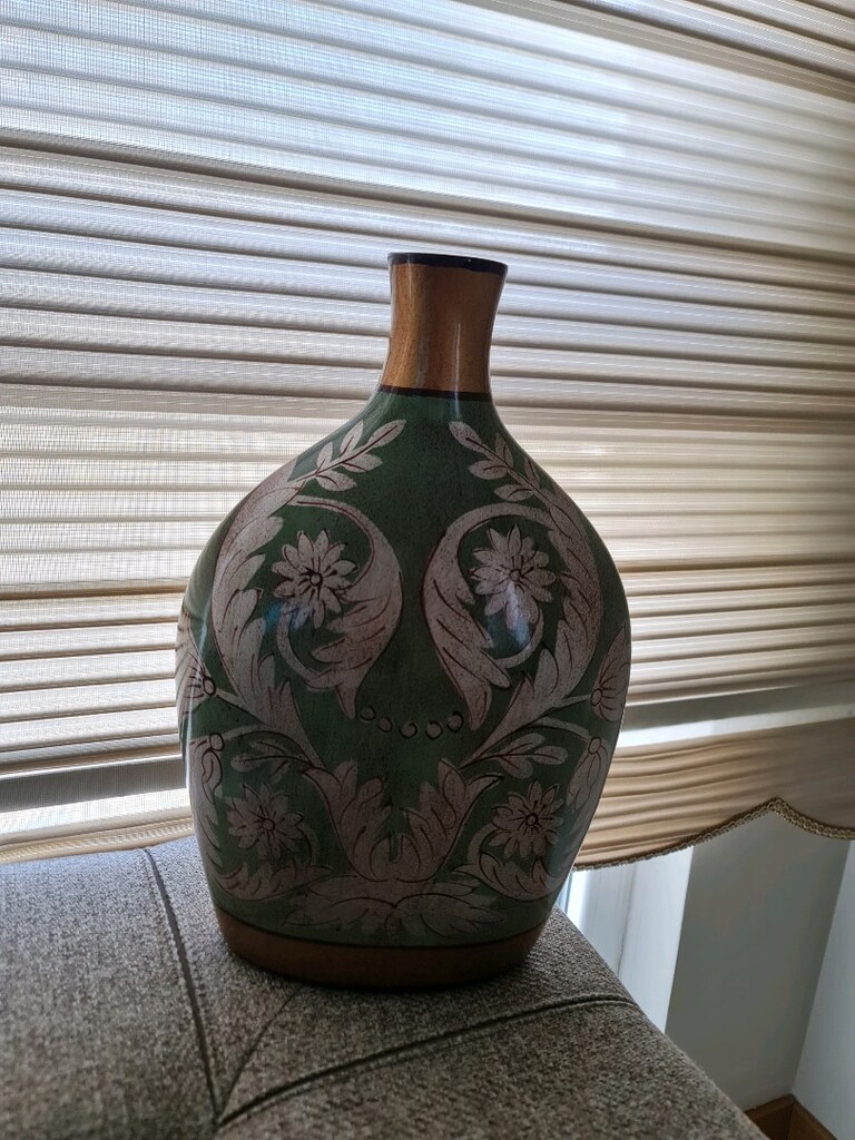 Paşabahçe desenli dekoratif vazo - 2