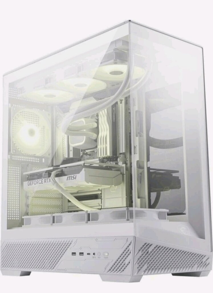 SIFIR.MSI MAG PANO PZ 130R BEYAZ GAMING OYUNCU KASASI - 3