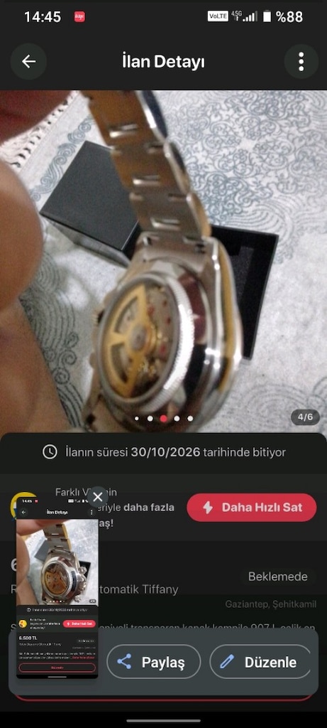 Rolex Daytone Otomatik - 2