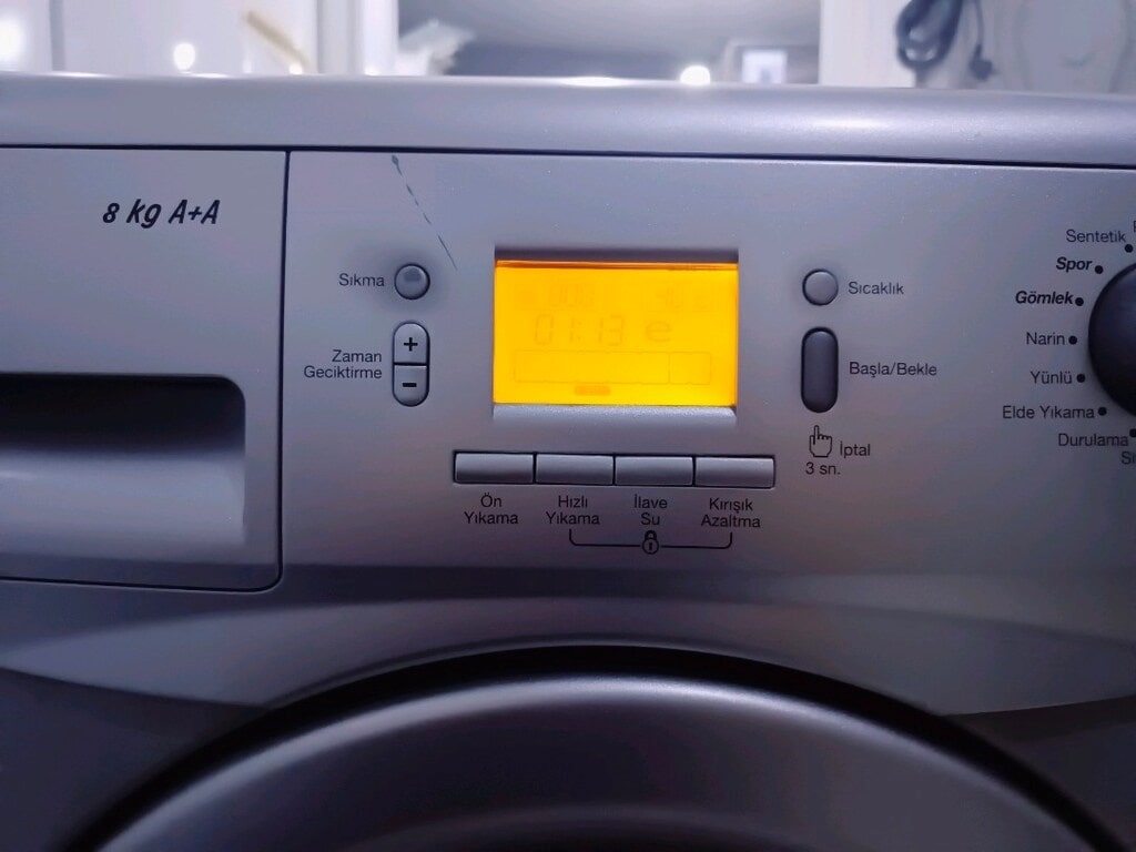 6.000 TL Etkin Arçelik gri 8 Kg yeni nesil çok temiz çamaşır makinesi - 3