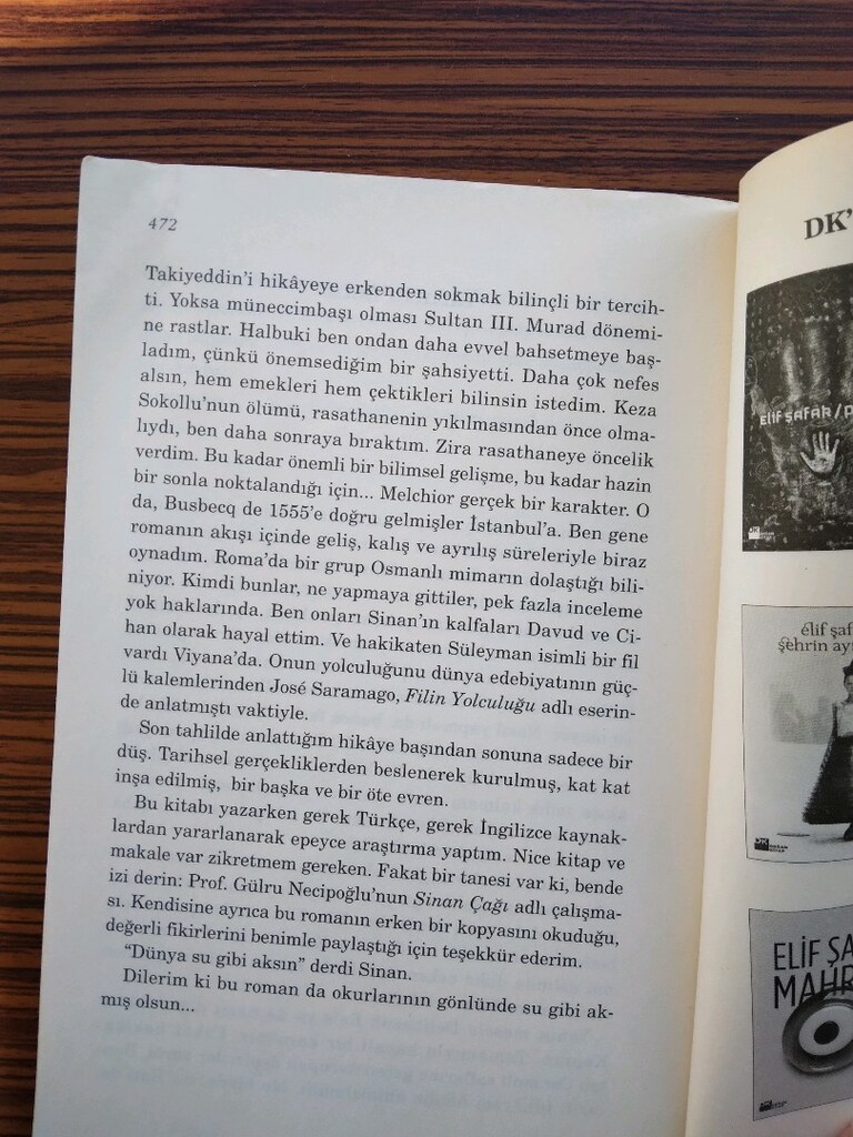Elif Şafak Ustam ve Ben - 5