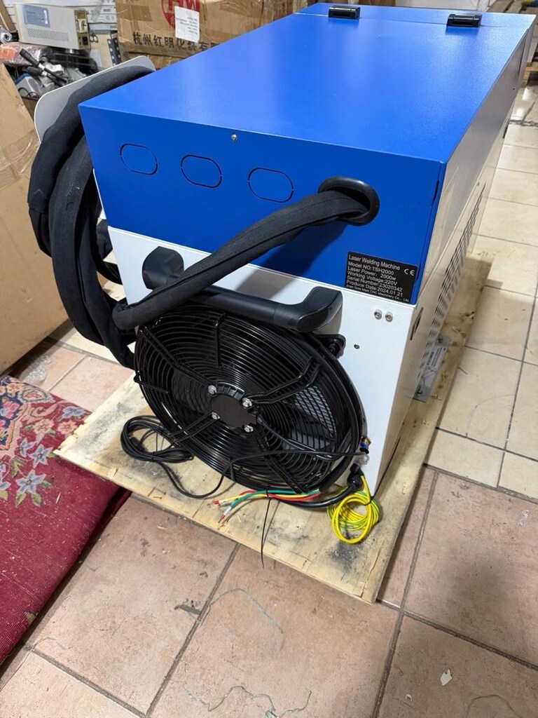 Gold Mark 2000w Fiber Lazer Kaynak, Kesme ve Temizleme(TSH2000) - 7