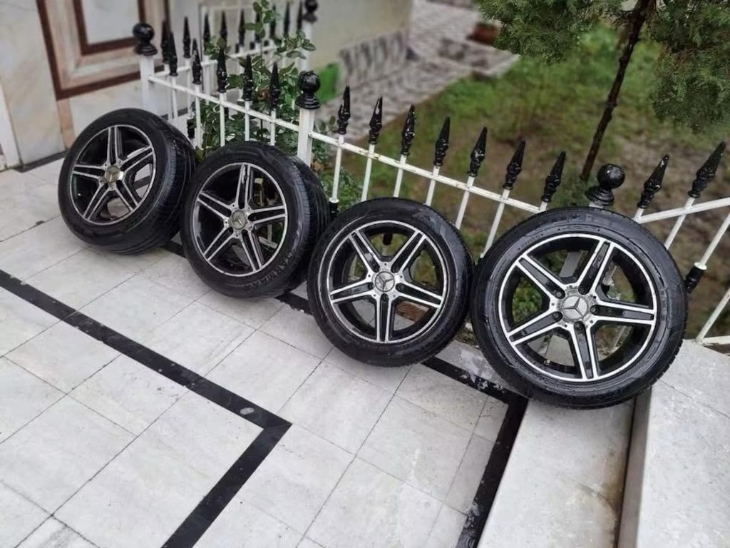 Mercedes Amg dir Cla Lara olur C serisi E serisi hepsine olur 5x112 - 2