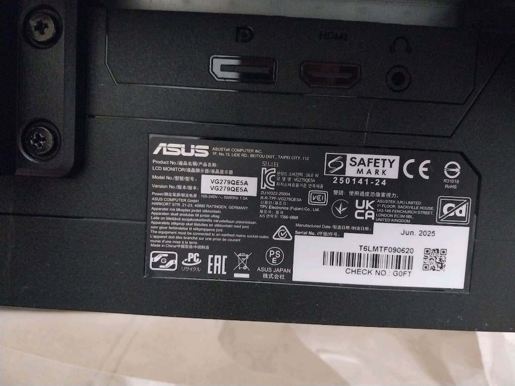 ASUS TUF Gaming VG279QE5A - 3