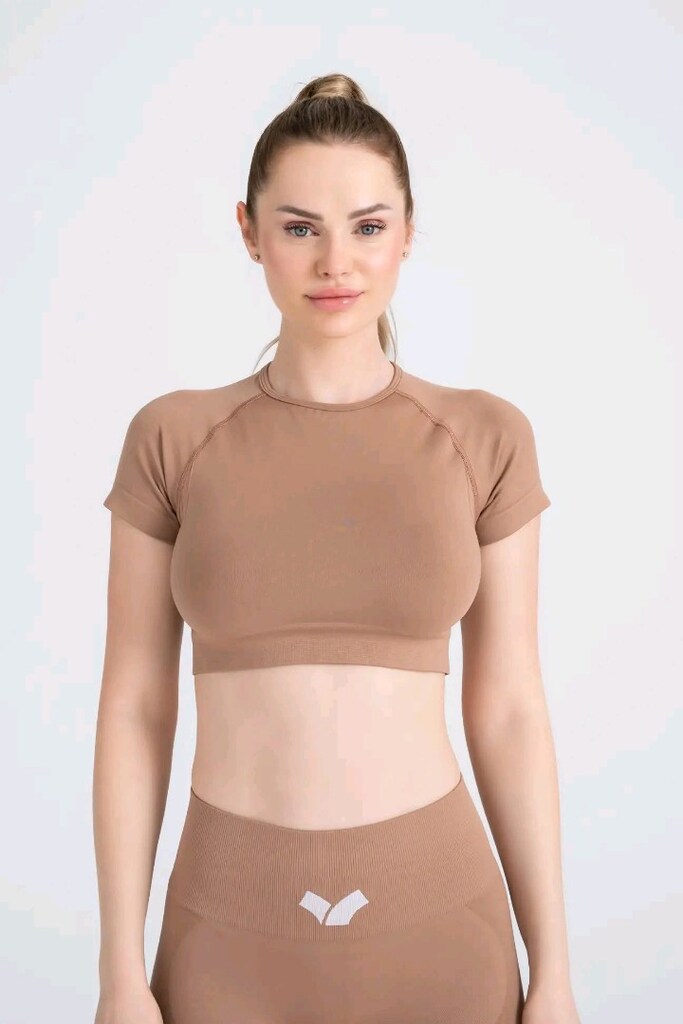 orjinal sporcu tayt hirka crop sort atlet - 19
