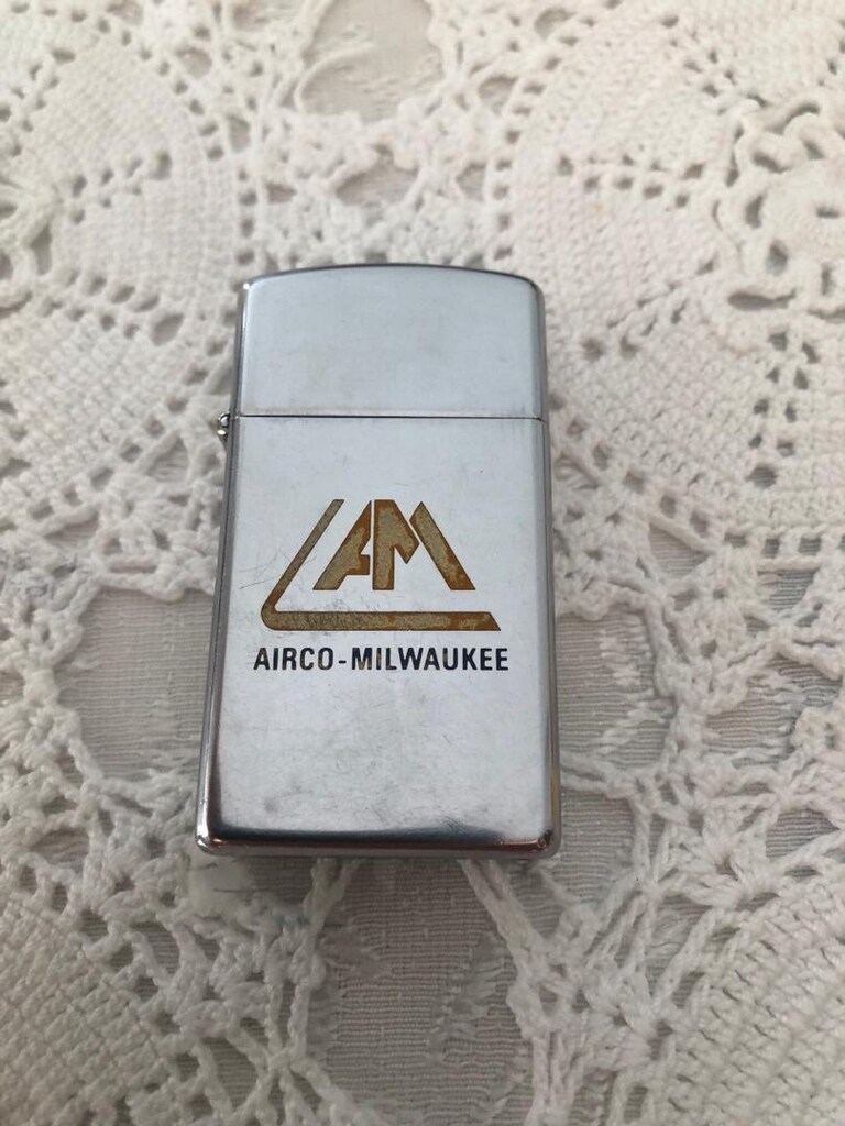 1981 üretim slim kasa orijinal benzinli zippo - 2