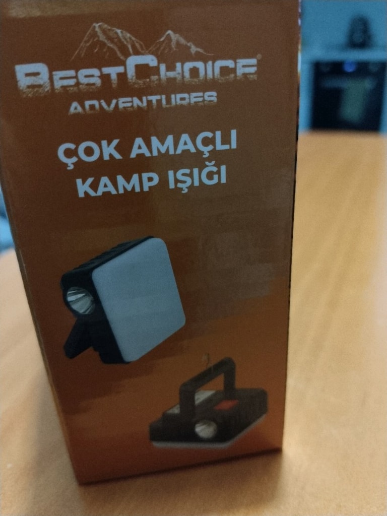 YENİ KUTUSUNDA 5 FONKSİYONU OLAN COK AMACLİ SARZLİ KAMP ÇALIŞMA IŞIĞI - 11