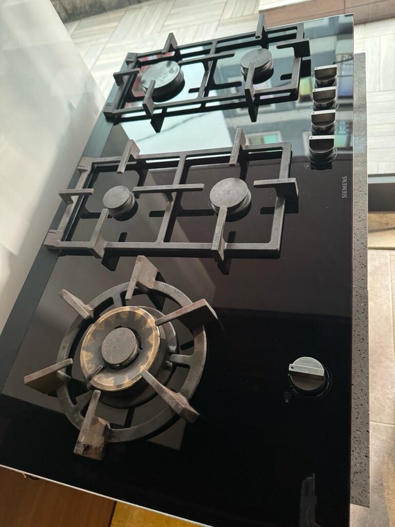 Siemens iQ700 Gazli Ocak 90 cmSeramik, Siyah - 6